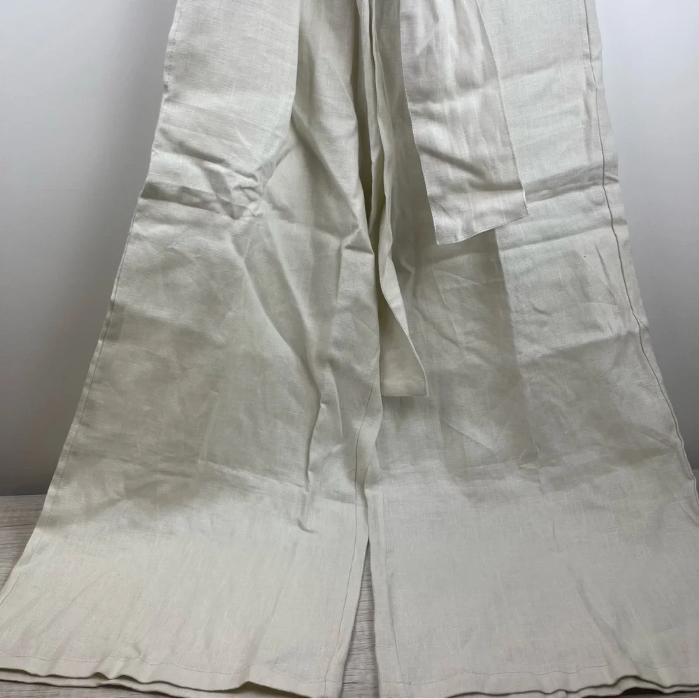 Faithful the Brand Lais Jumpsuit US4/AU8/S in Plain Ecru, NWT, Orig $209 - Picture 7 of 11